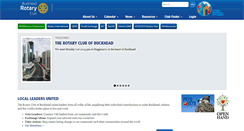 Desktop Screenshot of buckheadrotary.com